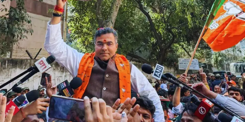 parvesh varma delhi election 2025